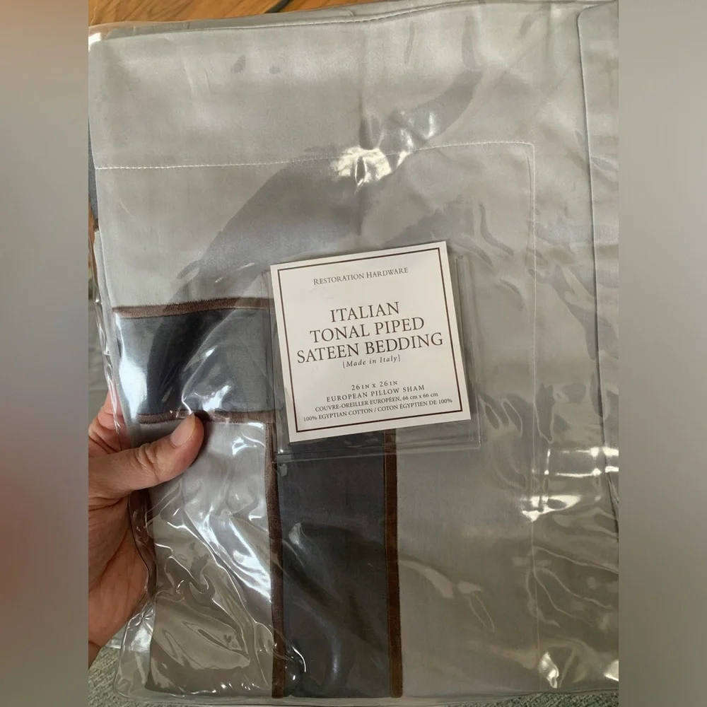 Restoration hardware pillow shams